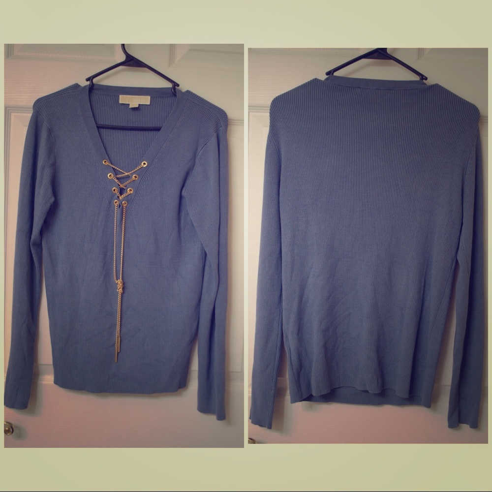 Michael Kors Blue Sweater